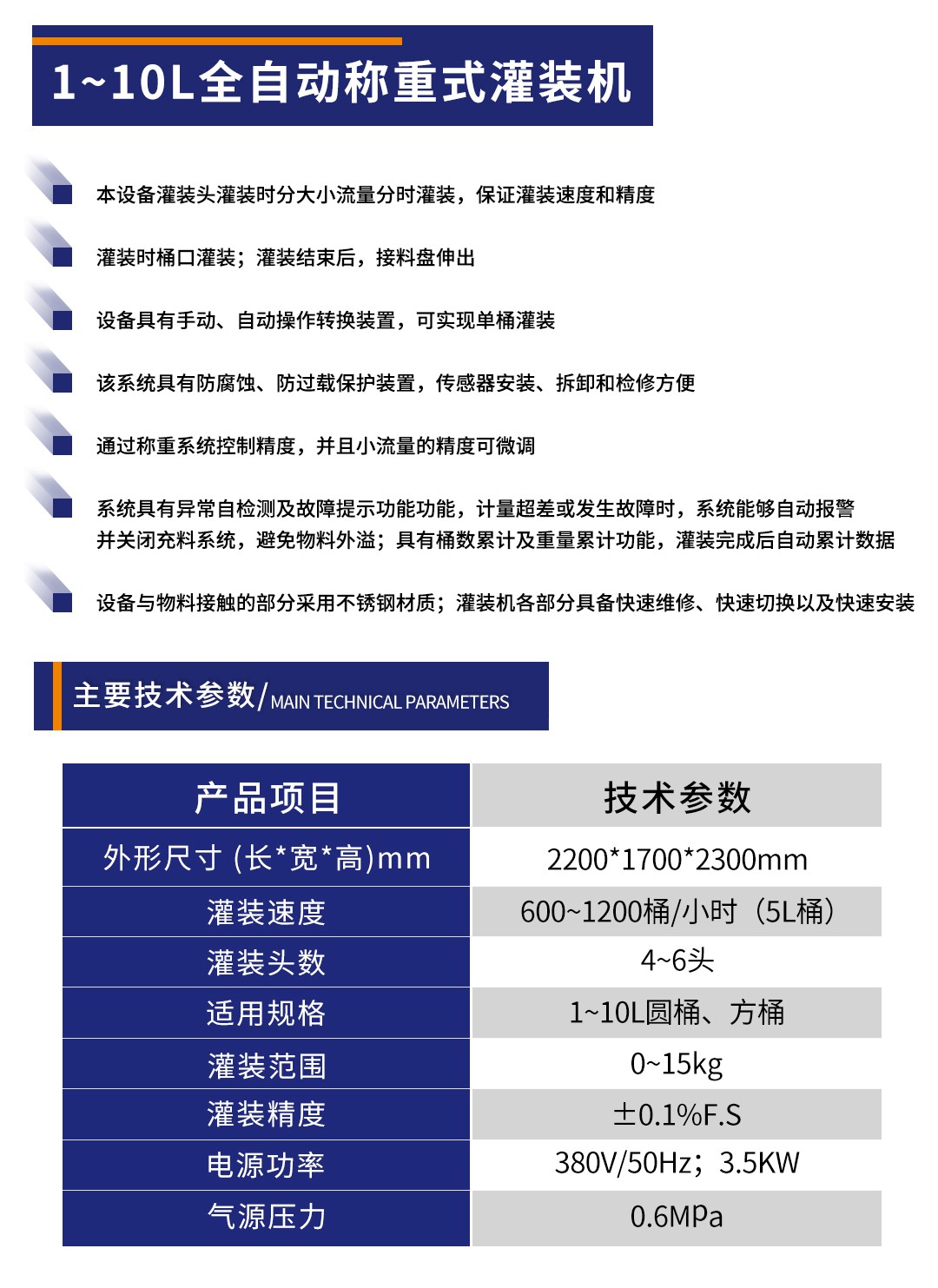 液體灌裝機,稱重灌裝機,定量灌裝機