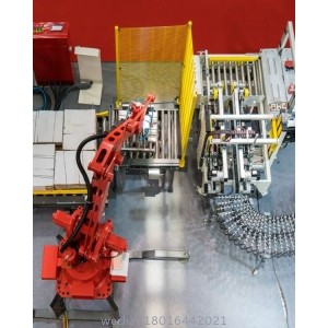 Robotic Arm Drum/Pail/Carton Palletizer