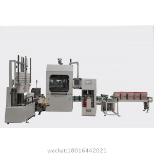 High Output Fully Automatic Paints Filling Line