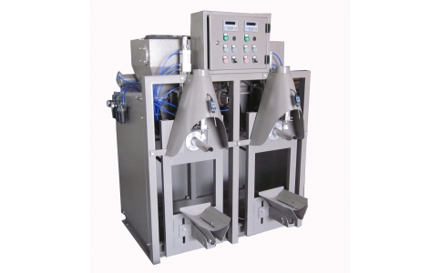 Dual nozzle dry mortar pneumatic Valve bag Packing line