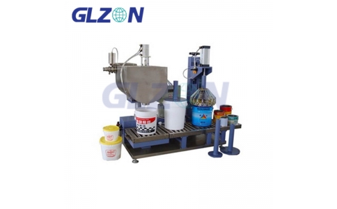 10L Semi-Auto Single-Head Color Paste Ink Storage Filling Machine