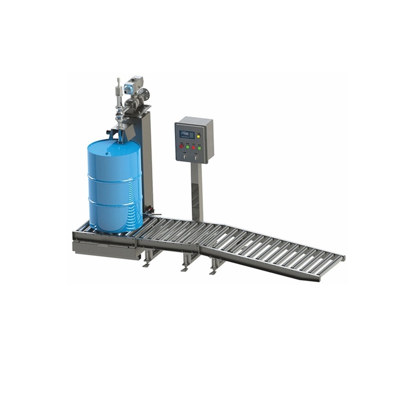 鹽酸灌裝機(jī) 200L流量計涂料液體灌裝機(jī)