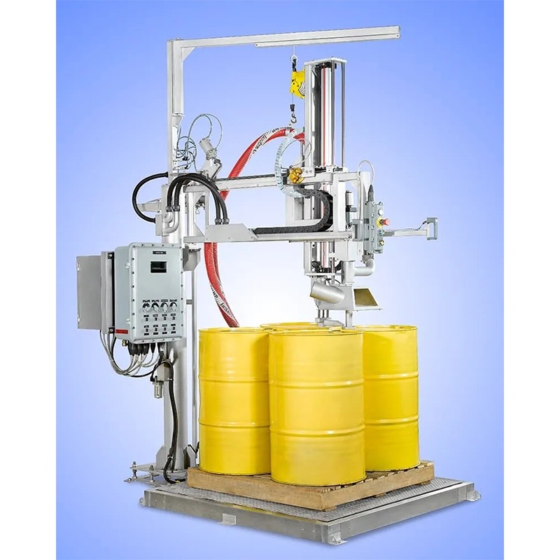 防爆壓蓋機 140L多元醇壓蓋機設(shè)備生產(chǎn)廠家