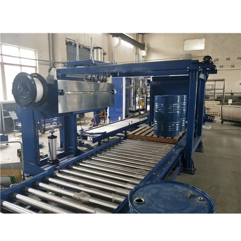 200L多彩漆包裝線 自動(dòng)夾蓋包裝線設(shè)備生產(chǎn)工廠