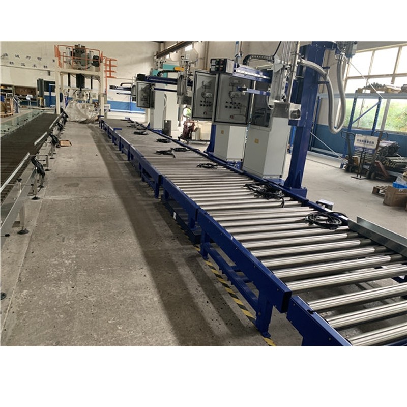 200L自動(dòng)輸送線 農(nóng)藥輸送線自動(dòng)稱(chēng)重設(shè)備