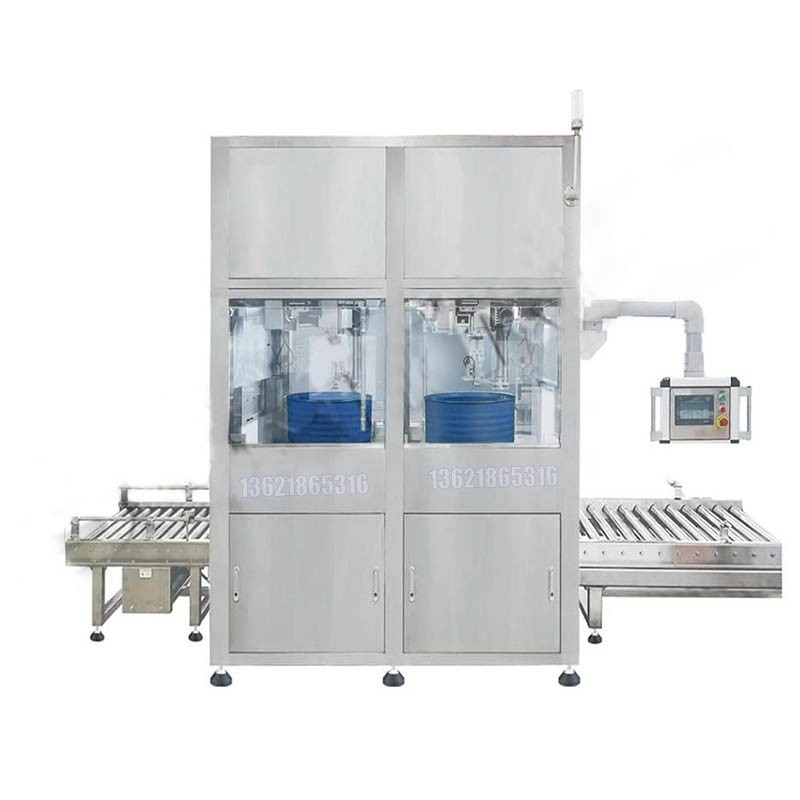 ?封閉式灌裝設(shè)備 精準(zhǔn)度高 全自動稱重大桶灌裝機(jī) 抗壓能力強(qiáng)