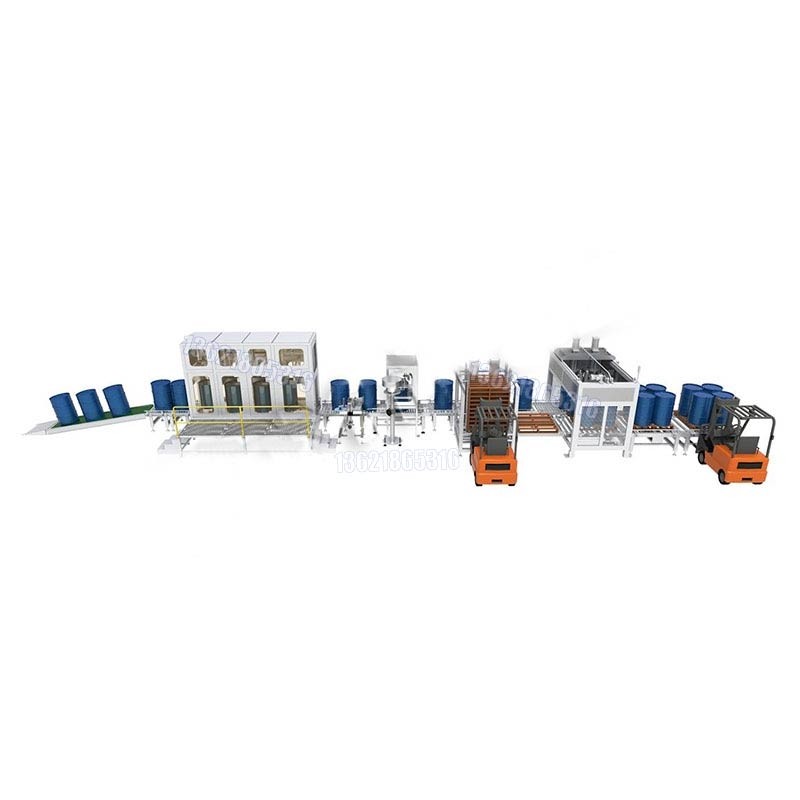 ?200L全自動(dòng)灌裝機(jī)生產(chǎn)線